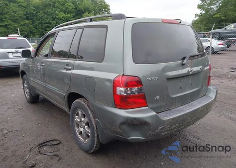 2006 Toyota Highlander V6 из США, поврежденный, VIN JTEDP21AX60107982